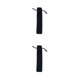 thumbnail image 3 of Yuarrent Bolsa para bolígrafos Contenedor de sujeción simple Bolsas de transporte para lápices Estuche para lápices con diseño de cordón Negro 2Conjunto, 3 of 6