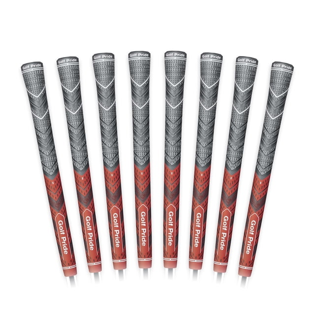 Golf Club Grip Golf Pride MCC Plus4 Hybrid para todo tipo de clima rojo