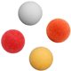 thumbnail image 3 of 4pcs Classic Mini Football Toy Table Soccer Footballs Reemplazo de pelotas Juego de fútbol de plástico de mesa para el hogar al aire libre (blanco, rojo, naranja) FRCOLOR Hogar7881964, 3 of 7