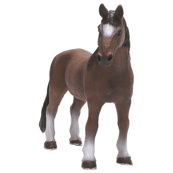 PBPBOX realistic horse miniature horse Figurine Brown 1Pack Home Decoration