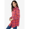 thumbnail image 3 of Woman Within Plus Size Petite Perfect Long Sleeve Shirt, 3 of 4