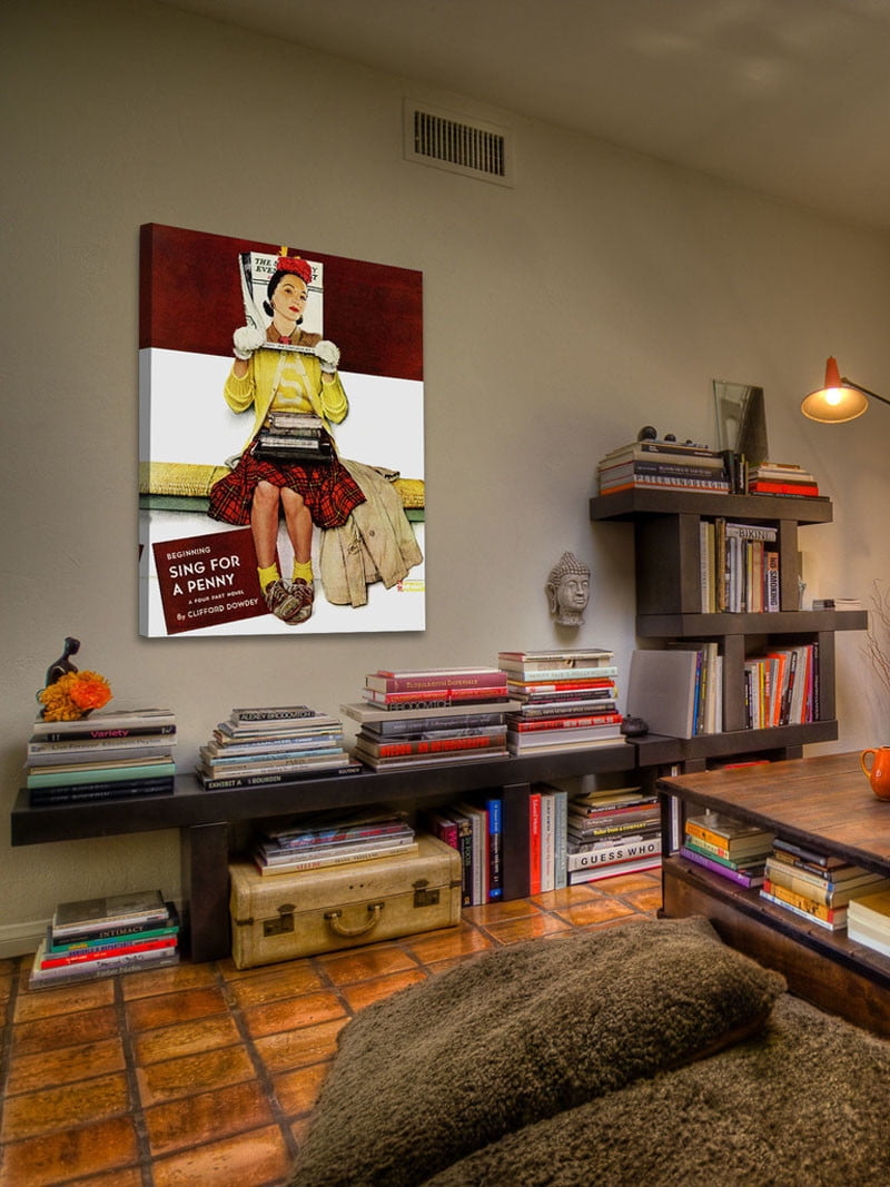 Marmont Hill 'Cover Girl' by Norman Rockwell Painting Print on Wrapped Canvas