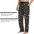 thumbnail image 3 of Top-kevin Turkey Print Pajama Pants for Men Comfort Sleep Lounge Bottoms Straight-fit with Pockets S-XXL, 3 of 11