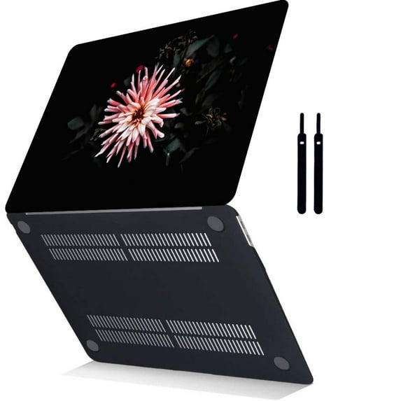 Hard Case Only for Old MacBook Pro 13 inchs( Retina Display No Touch, 2012 - 2015) Cable Tie Model A1425 or A1502, No CD-ROM / USB-C Flower 1003
