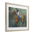 thumbnail image 2 of Stupell Industries Cottage Polo Rider in Dynamic Motion Birch Framed Print Under Glass, 21 x 17, by Jadei Graphics, 2 of 8