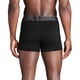 thumbnail image 3 of UNDER ARMOUR Calzoncillos bóxer para hombre, pack de 3 - Performance Cotton Trunks - Solid 3 in, Stretch, Mezcla de algodón Negro L (Large), 3 of 3