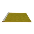 thumbnail image 2 of Ahgly Company Machine Washable Indoor Rectangle Abstract Yellow Contemporary Area Rugs, 3' x 5', 2 of 4