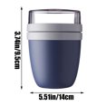 thumbnail image 2 of Lunch Pot Lunch Cup Creative Portable Travel Preservation Bowl Fresh-keeping Cup, 2 of 2