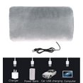 thumbnail image 5 of Calentador de manos USB, zapatillas de calor eléctricas para ordenador y PC, bonitas zapatillas cálidas de pies grandes para el hogar, viajes, oficina-2 Kuyhfg Sin marca, 5 of 5