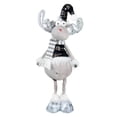 thumbnail image 2 of STP Goods Reindeer with Blue Glitter Hat Fabric Christmas Decoration - N/A, 2 of 4