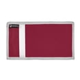 thumbnail image 2 of JIALIOU Nylon Trifold Card Wallet with ID Window Zipper Pocket for Men Women Teen Burgundy, 2 of 7