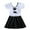 Black, variant on oqasdz Girls Swimsuit Rash Guard Rompers Puff Sleeves Swim Dress Bathing Suit Stylish Swim Suits Size 7 Y-9 Y