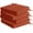 Rust, variant on Outdoor Chair Cushions Set of 4: Waterproof & Color Fastness Seat Cushion for Patio Furniture - 22 x 22 x 3 Inch Chair Pads with Ties and Hidden Zipper - Patio Chair Cushion Replacement, Teal