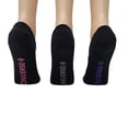 thumbnail image 3 of Converse Chaussettes Invisibles pour Femmes 3 Pack Demi-Coussin Ultra Bas pour Chucks Pointure 6-10, 3 of 4