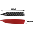thumbnail image 4 of 6 Pieces Anti-Scratch Trim Sticker,Carbon Fiber Rearview Mirror Protector Anti-Rub Strip Sticker Anti-Collision Strip, 4 of 7