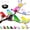 12PCS Birds+Nest+Eggs, variant on 8pcs Mini Bird Figurines Toy, Bird Figures Cupcake Topper, Miniature Bird Figures Toy Play Set, Birds Decorative Figurines Bird Model for Kids Birthday Party Baby Showe