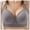 Grey, variant on CHUOU Women's Push Up Wireless Bra Comfort Support No Underwire Bras Comfortable Wire Bralette Everyday Underwear