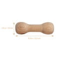 thumbnail image 3 of Juguete para morder para perros con forma de hueso, juguete para masticar para cachorros, juguete de madera para morder para perros, 3 of 8