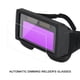 thumbnail image 2 of Espejo Que Bloquea La Luz Gafas de soldar con oscurecimiento automático Lentes de filtro de cambio automático de luz Gafas de soldador, 2 of 6
