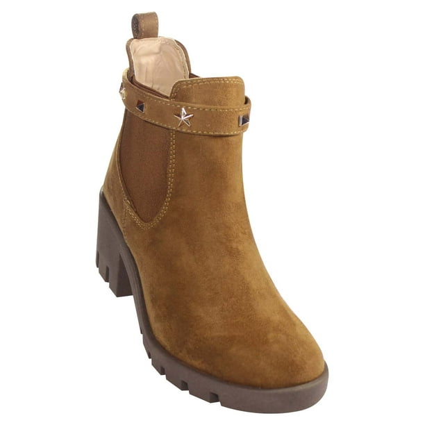 BOTIN CASUAL LEON MUJER MELLE GAMUZA 2021F02 LEON 2021f02p