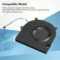 thumbnail image 3 of Ventilador De Refrigeración Interno Para Portátil, Conector De 4 Pines De Repuesto, Ventilador De Refrigeración De CPU, Fácil Instalación Para YD29T Para Latitude 3520 Para, 3 of 7