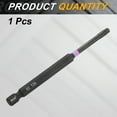 thumbnail image 3 of Uxcell T25 Torx Impact Screwdriver Bit 1/4" Hex Shank 4" Long Magnetic No Hole, 3 of 7