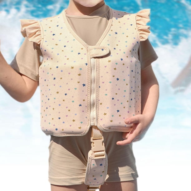Gilet De Natation Ovneele Pour Enfants 2-9 Ans – Néoprène Et Mousse EPE – Flottabilité Certifiée EN – Sangles Réglables, Couleurs Vives – Tailles S, M, L