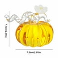 thumbnail image 3 of Precios Reducidos, Adorno de cristal Adorno de calabaza Diseño de estilo escandinavo Adorno decorativo Akmoler, 3 of 8