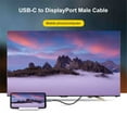 thumbnail image 4 of Adaptateur Convertisseur USB Type C vers Mini DP Displayport 8K 60HZ pour Thunderbolt 3, 4 of 8