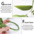 thumbnail image 2 of 4Pcs Artificial Lily Flowers Plants Fake Flower Arrangement Silk White Home Kitchen, 2 of 5