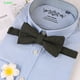 thumbnail image 4 of (KAHG) Pajarita De Algodón De Lana De Alta Calidad Casual Novio Boda Fiesta Cravat Día Del Padre Regalo Ropa Accesorios, 4 of 4