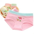 thumbnail image 3 of Esaierr Toddler Kids Girls Underwear,Little Girls Undies Briefs Baby Cotton Underwear Boxers Panties 4Pcs, 3 of 5