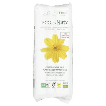 Naty Sanitary Pads, Normal, 14 Pads