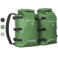 thumbnail image 1 of Acrodo Beach Bag - Dry Bag Backpack - Heavy Duty Waterproof Bag or Camping Backpack (Double, 15 Liter, Green), 1 of 6