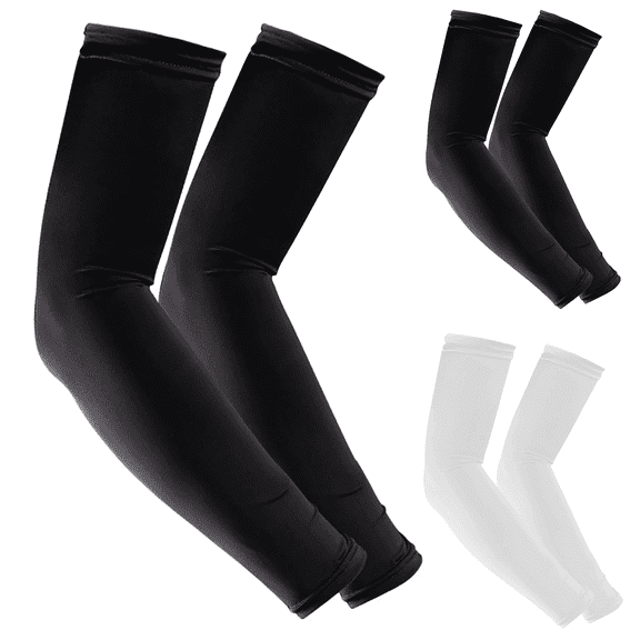 Helii Adult Cooling Ice Silk Arm Sleeves Lightweight Breathable Sun Protection Outdoor Arm Cover for Men Women Arm Sleeves Penny Sleeves