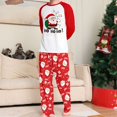 thumbnail image 3 of SILVERCELL Christmas Pajamas for Family,Santa Claus Pattern Tops Pants Set or Jumpsuit Matching Family Sleepwear, 3 of 5