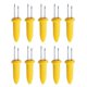 thumbnail image 1 of 10pcs Fork Corn Skewer Stainless Steel Corn Holders Corn On The Cob Skewers Fruit Forks Outdoor Barbecue Tool Kitchen BBQ Tools heqiyong LED, 1 of 2