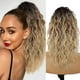 thumbnail image 1 of Extensión de cola de caballo ORSUNCER Claw 18 para cabello sintético rizado, 1 of 6