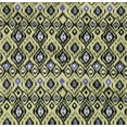 thumbnail image 5 of oneOone Cotton Poplin Twill Greenish Beige Fabric Ikat Sewing Material Print Fabric By The Yard 56 Inch Wide, 5 of 6
