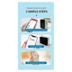 thumbnail image 4 of P15 Wireless Bluetooth Thermal Label Printer Milk Tea White, 4 of 5
