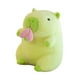 thumbnail image 1 of Animal de peluche de , muñeco de de peluche, decoración del hogar, juguete de peluche de suave para niños y niñas, regalos Carpincho melocotón verde, 1 of 8