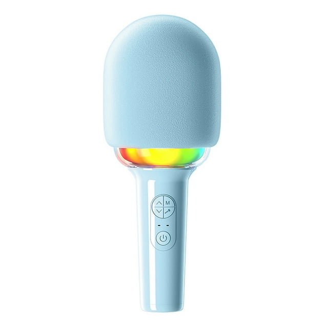Altavoz de Micrófono de Mano Micrófono Inalámbrico Portátil Micrófono Inalámbrico para Cantar, Micrófono Estable Con, Micrófono Portátil Integra Con Sonido