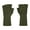 Olive Drab, variant on Fingerless Gloves, 100% Wool Glove Insert, Olive Drab