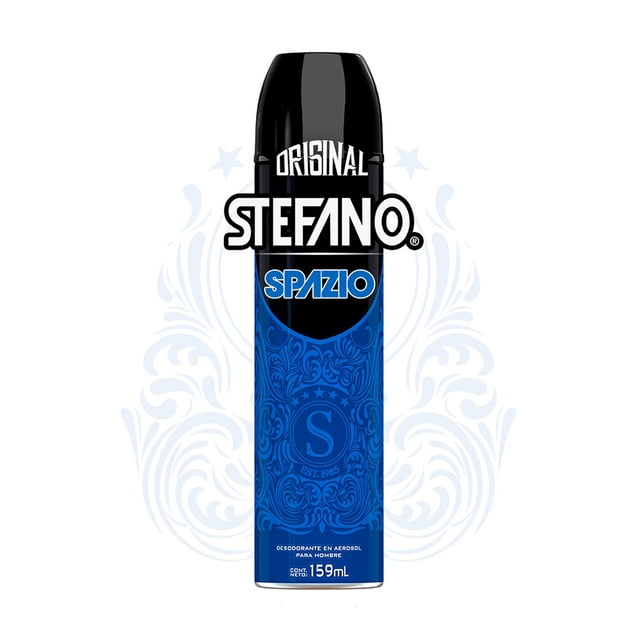 Desodorante Hombre Stefano Spazio Antitranspirante en Aerosol 159 ml