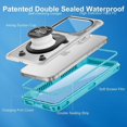 thumbnail image 4 of Beasyjoy Waterproof Phone Case, Underwater Phone Case for Snorkeling, Universal IPX8 Diving Bag with Lanyard for iPhone, Samsung, Google Mo, 4 of 4