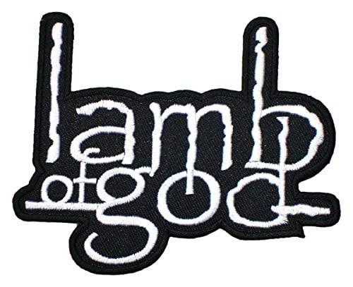 Lamb of God Music Band Embroidered Iron On Sew On Patch Badge 