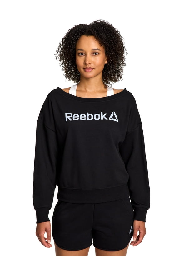 Women's Studio Off the Shoulder Sweatshirt, Sizes XS-XXXL