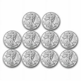 2023 10 oz Total American Silver Eagle Coin BU, Patriotic