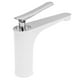 thumbnail image 2 of Grifo de un solo orificio para lavabo bajo encimera, grifo de agua fría y caliente para lavabo de baño G9/16, 2 of 10