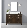 thumbnail image 2 of Design Element Winston 48" Solid Birch Hardwood Single Vanity in Walnut, 2 of 16